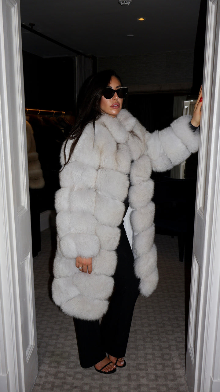 Overlap Long Collar Coat