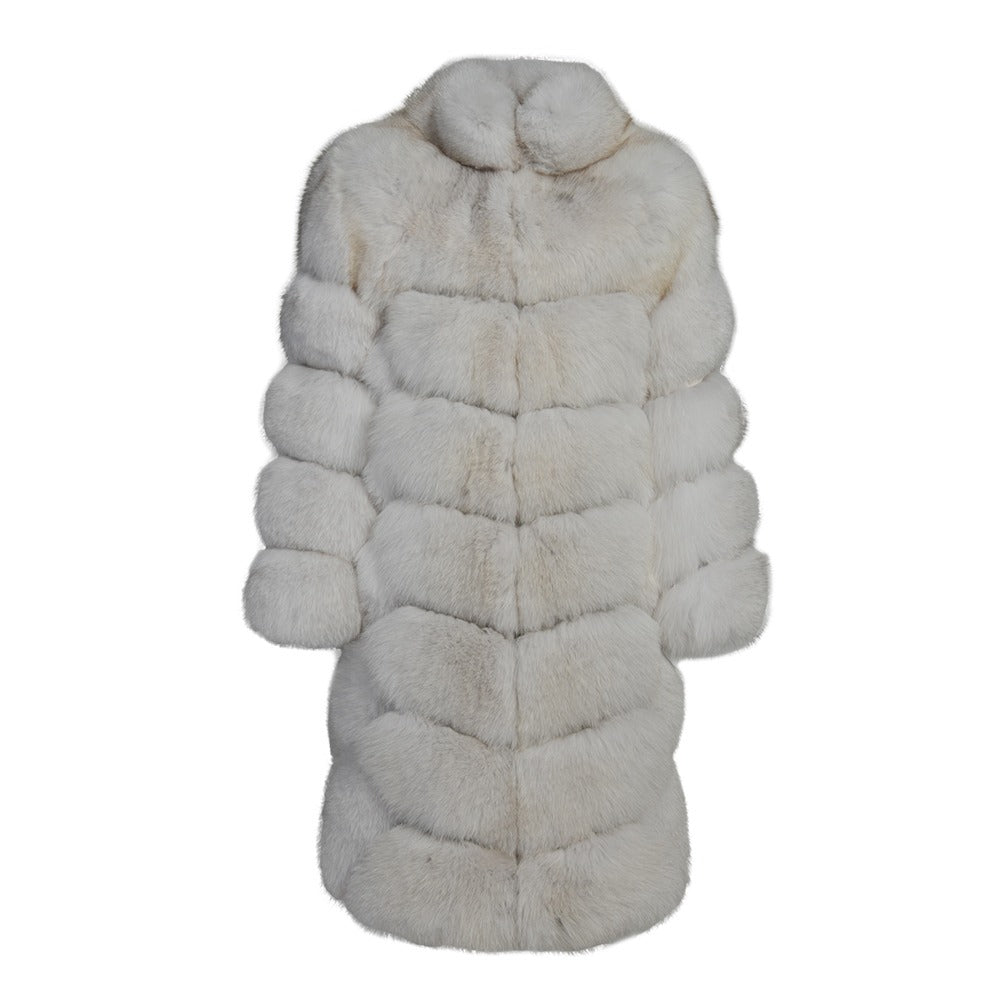 Overlap Long Collar Coat