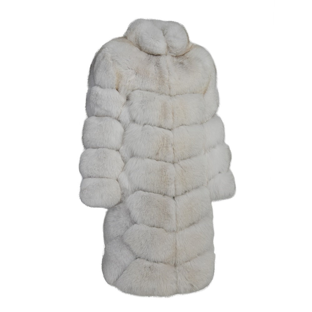 Overlap Long Collar Coat